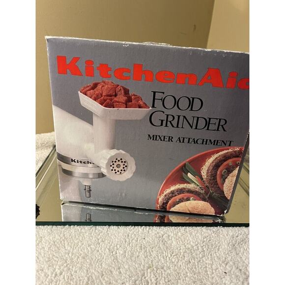 KitchenAid Other - KITCHENAID STAND MIXER ATTACHMENT FOOD GRINDER FGA WHITE NIB